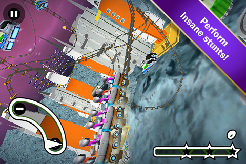 Screenshot Lunar 3D Rollercoaster Rush Screenshot Lunar 3D Rollercoaster Rush